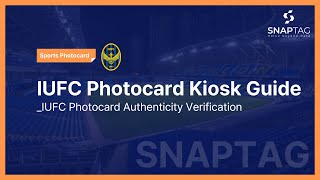 [SNAPTAG Invisible Watermark] IUFC Photocard Kiosk Guide