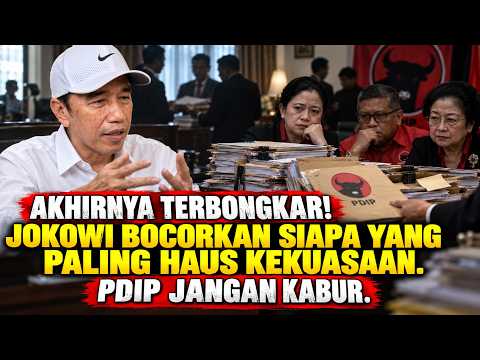 Hilang Kesabaran! Akhirnya Jokowi Buka Suara Soal PDIP Selama Di Istana