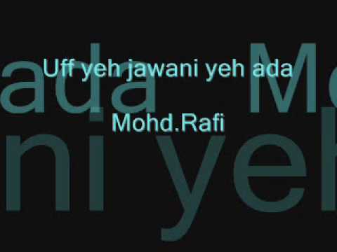 4 songs of my choice by Mohd.Rafi