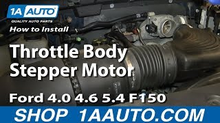How to Replace Throttle Body Motor 04-06 Ford F-150 Truck
