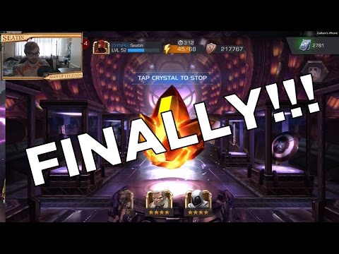 FOUR STAR CRYSTAL OPENING - FINALLY!!! [Marvel Contest of Champions]