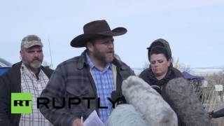 USA: 'Confident' Ammon Bundy thanks supporters as occupation continues
