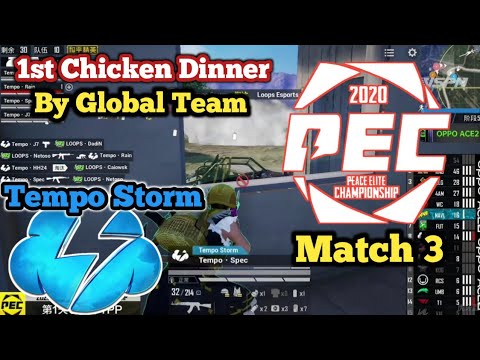 Tempo Destroys Loops/Wildcard/T1 • 1st Chicken of Global Team • PEC 2020 Match 3