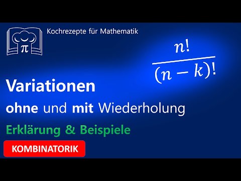 Variation with and without repetition - Combinatorics