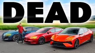 [carwow] I drove the fastest NEW electric cars until they DIED!