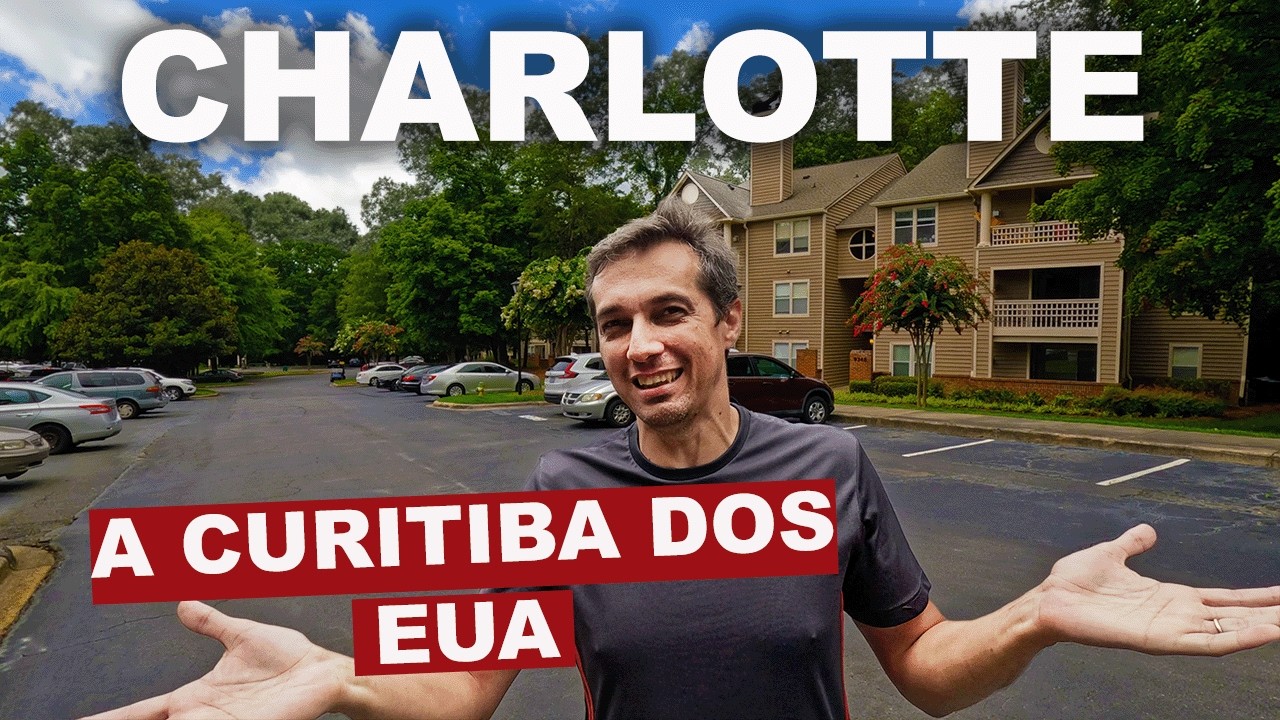 Ele TROCOU SÃO PAULO por CHARLOTTE, na Carolina do Norte