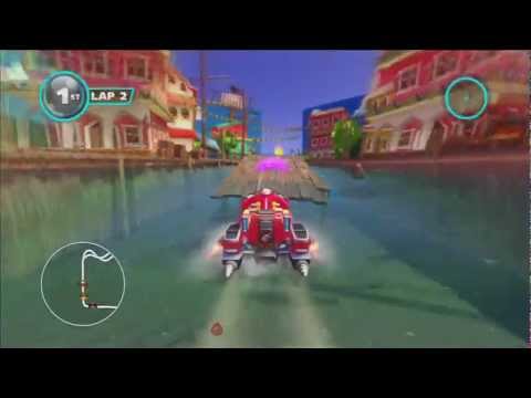 Sonic & All Stars Racing Transformed: Samba Studios (Xbox Live Match) [1080 HD]