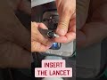 How to use accu chek guide meter blood glucose meter, easy way to check glucose SUBSCRIBE #diabetes