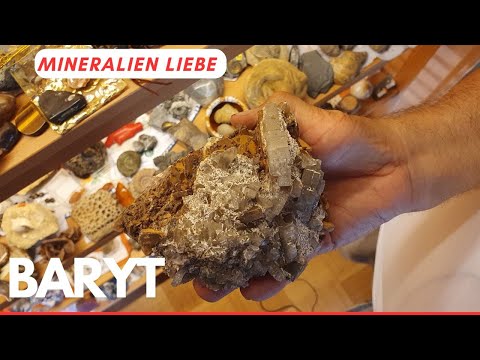 Baryt aus der Grube Clara aus Mineralien Sammlung