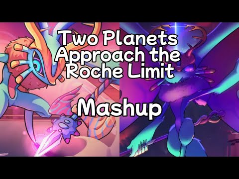 Two Planets Approach the Roche Limit mashup @JunoSongs @ManontheInternet