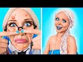 Transforming from Nerd to Elsa! Fantastic Makeover!