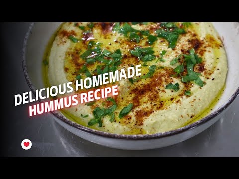 Delicious Homemade Hummus Recipe