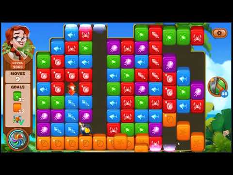 Lost Island Blast Adventure Level 1865 - NO BOOSTERS 🏝️ | SKILLGAMING ✔️