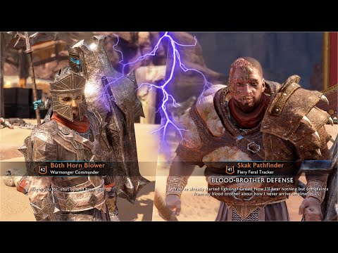 CAPTAIN BARANOR MEETS DESERT TRAITORS!! SHADOW OF WAR