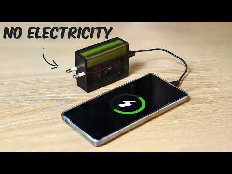 I Built a Charger That Works Even Without Power!