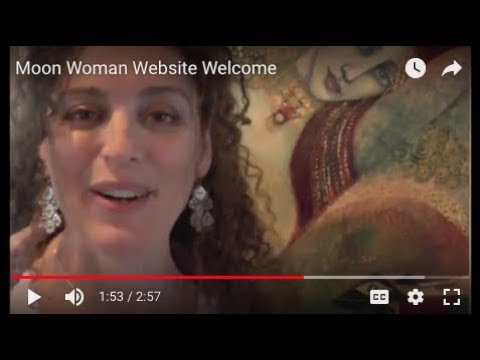 Moon Woman Website Welcome