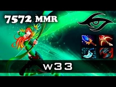 w33 | Windranger vol.1 | Dota 2 Pro Gameplay