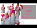 Easy Way To Drape Saree Ideas To Make Side Pleats In A Minute Saree Draping For Beginners Girls