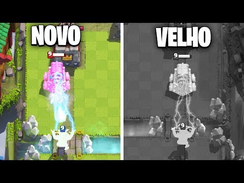 ANTES e DEPOIS do Balanceamento de janeiro 2019 do Clash Royale