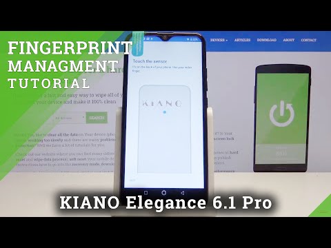 How to Add Fingerprint in KIANO Elegance 6.1 Pro - Fingerprint Unlocking