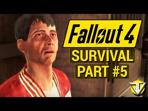 FALLOUT 4: SURVIVAL MODE Let's Play Part 5 - Travis Is The CONFIDENCE MAN! (PC Gameplay Walkthrough)