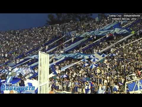 "Vamos a volver... (Torneo Inicial 2012 - Godoy Cruz vs. Independiente)" Barra: La Banda del Expreso &bull; Club: Godoy Cruz
