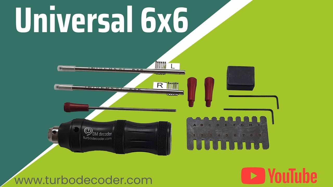 How to set up the Universal 6x6 DM decoder