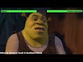 Shrek The Third 2007 Final Battle With Healthbars