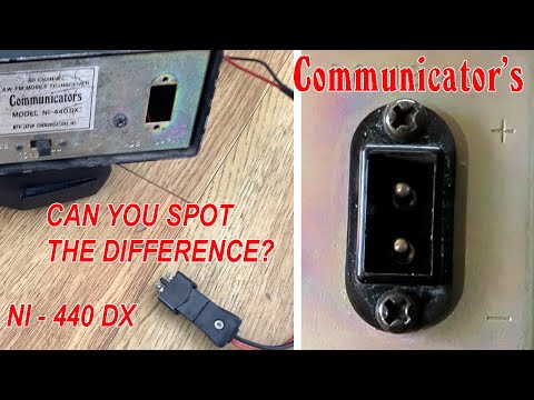 MAKING CONVINCING LOOKING AND PROPERLY WORKING PARTS FOR VINTAGE CB RADIOS - NI440DX POWER SOCKET.