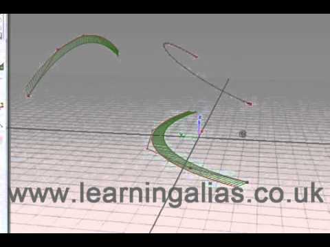 Autodesk Alias Tutorial Theoretical Intersection Preview