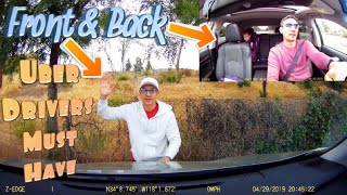 F1 Best Dual Dash Cam Full Review: UBER & LYFT DRIVERS MUST HAVE!