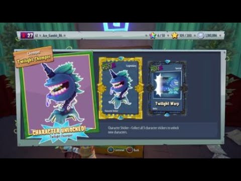 Community Challenge Rewards Twilight Chomper! - Plants vs Zombies GW2