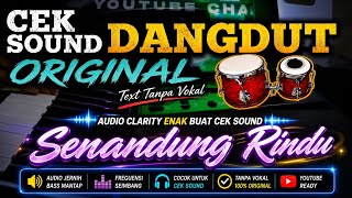Download lagu CEK SOUND KALEM SENANDUNG RINDU • AUDIO CLARITY BASS PULEN Original Tanpa Koplo🎶 mp3