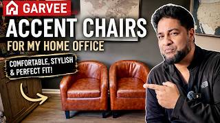 Upgrading my Home Office with Garvee Accent Chairs