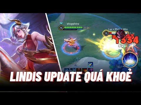 Lindis một ulti đoạt mạng - sức mạnh sau chỉnh sửa quá khủng khiếp | Liên quân mobile