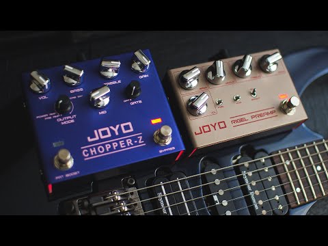 JOYO Rigel Preamp vs Chopper Z - High Gain Distortion Shootout - Metal Riffs