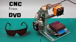 DIY Arduino based CNC laser engraver from DVD drive