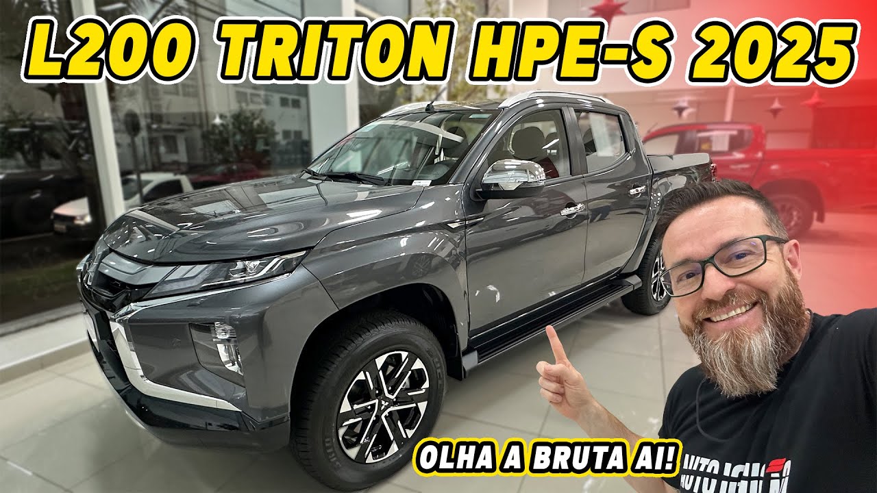L200 TRITON SPORT HPE-S 2025 - Bruta No Off-Road Sem Perder o Conforto!