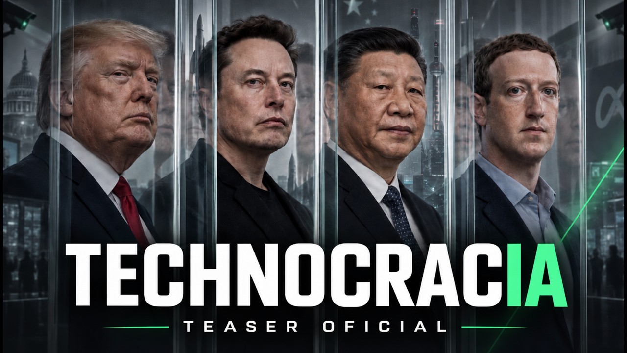 Trailer oficial de Technocracia: O Algoritmo do Poder
