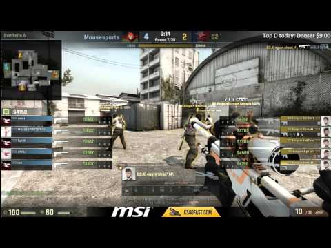 DH Malmo EU Qualifier: Mousesports vs G2 (Cache)