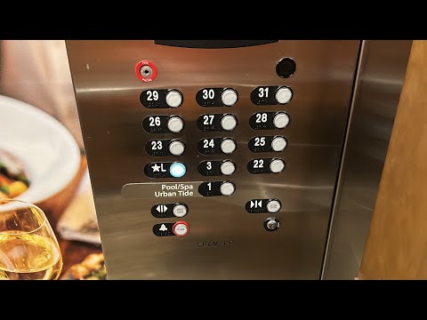 TK Traction High-Rise Elevators at Tower 2- Hyatt Regency- Orlando, FL, USA