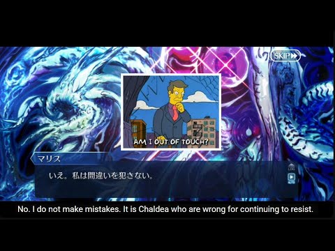 【FGO】"I can't believe humans are this stupid" - Maris Chaldeas