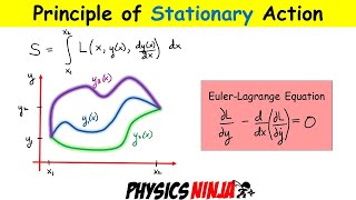 Introduction to the Principle of Stationary Action and the Derivation of the Euler-Lagrange Equation