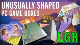 LGR - Unusually Shaped PC Game Boxes