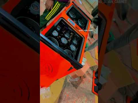 King 7 Cabinet Dhule | 12 hf 4 mid top cabinet | dj Cabinet | King 7 cabinet Dhule #trendingshorts