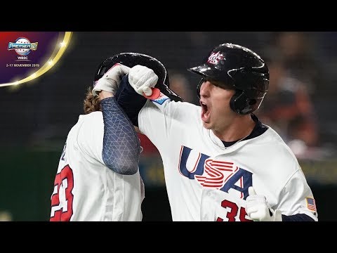 HIGHLIGHTS: USA v Chinese Taipei - Premier12 Super Round