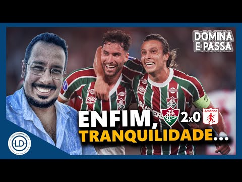 PÓS-JOGO | FLUMINENSE 2 X 0 AMÉRICA DE CALI | DOMINA E PASSA