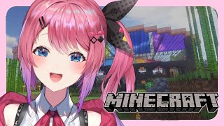【Minecraft】にじ鯖!! 引き続き倉庫づくり!!✨【倉持めると/にじさんじ】