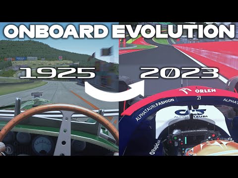 The Onboard EVOLUTION Of EAU ROUGE RAIDILLON! (1925-2023)