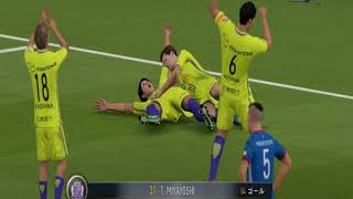 スイッチ版FIFA18選手キャリアモード実況part23 齋藤学の今シーズン初ゴール！？サンフレッチェ広島戦